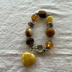 🟣3for$10 Boho chunky bead bracelet